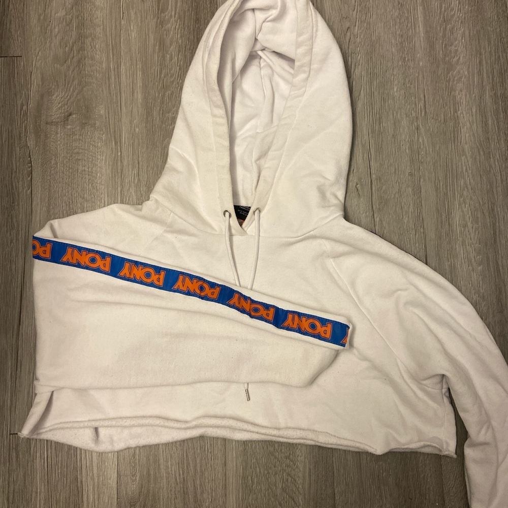 F21 x Pony white hoodie